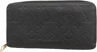 Louis Vuitton Noir Long Wallet (Bi-Fold) (Pre-Owned)