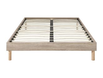 VENTE-UNIQUE.COM Somier de lamas madera color natural claro
