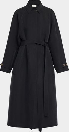The Row Ryo Silk Coat