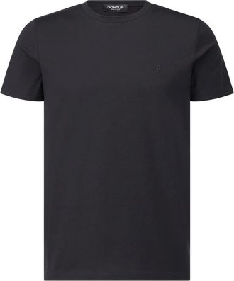 Dondup Hombre, Camisetas, Negro, Talla: L