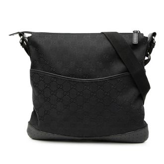 Gucci Pre-owned Gucci GG Canvas Perforated Crossbody Unisex NB6FGBTQF5DOSTFG