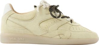 VIA VAI Nilla Macy Sneakers - Dames - Sneakers - Geel - 42 EU - Leer - Schoenen