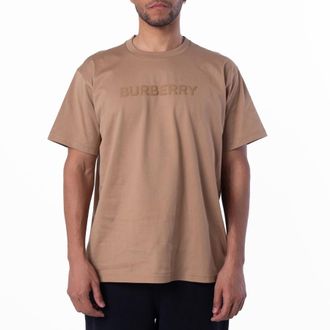 Burberry Harriston Logo Print Cotton T-Shirt, Size XX-Small