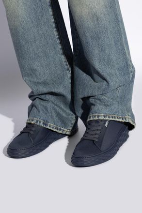 Jimmy Choo London Diamond Sneakers, Mens, Navy Blue