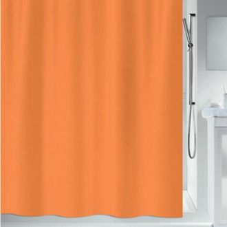 Spirella Spirella - Primo Cortina De Ducha De Poli&eacute;ster 120x200 Cm Naranja Claro