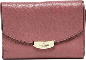 Kate Spade New York Portafoglio tri-fold Pre-owned - Rosa