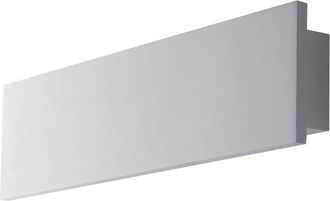 Luce-Ambiente-Design Aplique led ortisei de yeso blanco pintable 11,8w 4000k 40 cm