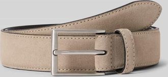 Mc Neal G&uuml;rtel aus Kalbsleder mit Dornschlie&szlig;e in Beige, Gr&ouml;&szlig;e 100