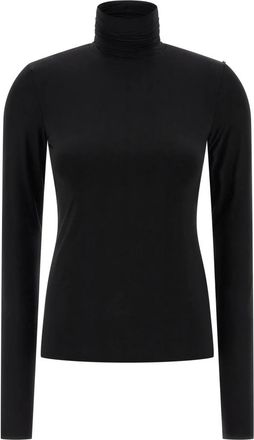 Sportmax Truien & Vesten, Dames, Zwart, S, Stone Sweater
