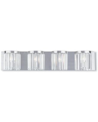 Livex Lighting Livex Ashton 4-Light Brushed Nickel Bath-Light