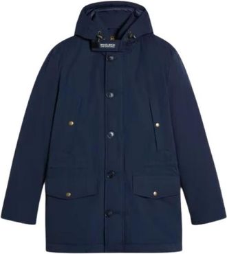 Woolrich Giacca Leggera - - Jackets - Uomo - Blu - L