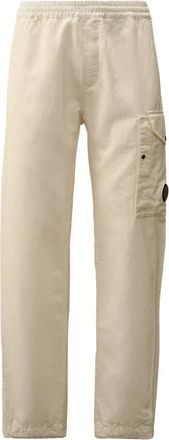 C.P. Company C.p. Company, Broeken, Heren, Beige, M, Katoen, Rechte Broek