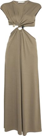 CHRISTOPHER ESBER Jurk met S-gesp - Beige