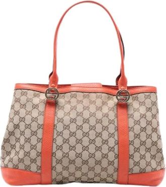 Gucci Pre-owned Tote Bags, female, Multicolor, Size: ONE SIZE Pre-owned Tote Bag