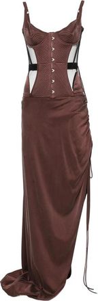 Maria Lucia Hohan Maleena Quilted Corset Maxi Dress