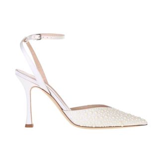 Ninalilou Pumps, female, White, Size: 10 US AMY 90
