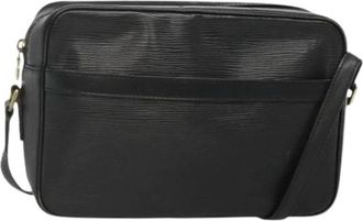 Louis Vuitton Tweedehands leren Louis Vuitton tassen - Dames - Vintage Schoudertas - Zwart - ONE Size - Vintage