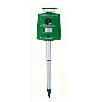 OEM Repulsor Solar Para Animales - Sensor De Movimiento 360&deg; - 5 Modos Ajustables - Ip44 - Luz Led Intermitente - Unidad