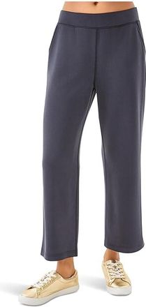 Lilly Pulitzer Alwyn Upf 50+ Crop Pants Womens Clothing Noir : LG 25.5, Elastane/Modal/Polyester