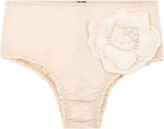 GCDS Hello Kitty Bloem Broekjes - Dames - Onderbroek - Wit - M - Katoen - Ondergoed