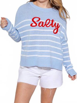 Shiraleah Salty Relaxed Sweater In Blue
