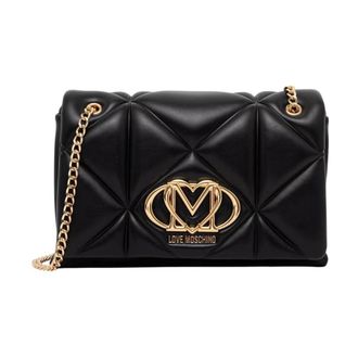 Love Moschino Dames, Tassen, Zwart, Maat: ONE Size