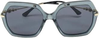 Jimmy Choo London Pre-owned Accessories, female, Blue, Size: ONE SIZE Pre-owned Esther/S Sunglasses