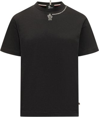 Moncler Black Logo Crew Neck T-Shirt