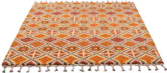 THEKO Wollteppich »Marmoucha« rechteckig 24 mm Höhe echter Berber Teppich, reine Wolle, handgeknüpft, auch als Läufer