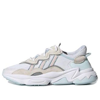 adidas (WMNS) adidas originals Ozweego Sports Casual Shoes Light Cream White FY3238