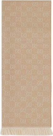 Gucci Wollen sjaal - Beige