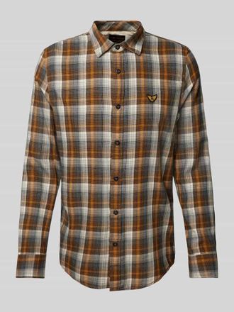 PME Legend Regular Fit Freizeithemd mit in Orange, Gr&ouml;&szlig;e L