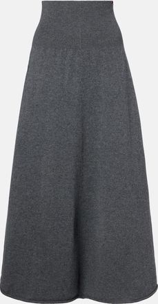 Extreme Cashmere N°388 Ease cashmere-blend maxi skirt