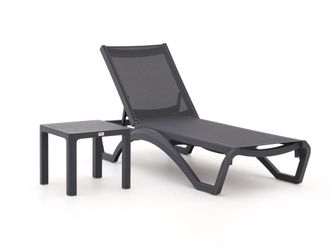 Forza Furniture Forza Russi ligbed set 3-delig stapelbaar verstelbaar