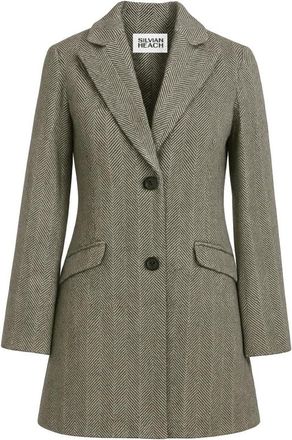 Silvian Heach Alcedo Coat - Dames - Mantel - Grijs - XS - Polyester - Jassen
