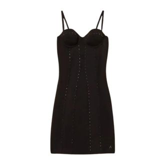 Twinset Dames, Jurken, Zwart, Maat: L