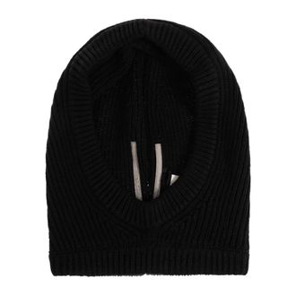 Rick Owens Cashmere Hood - male - Rick Owens - Accessories - Black - ONE SIZE - Accessories