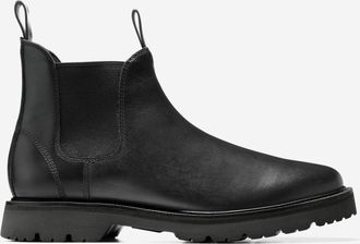 Cole Haan Mens American Classics Chelsea Boots - Black Size 7.5 Water-Resistant