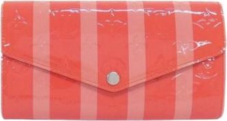 Louis Vuitton Pre-owned Long wallet (bi-fold) - Dames - Vintage Accessoires - Roze - ONE Size - Vintage