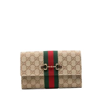 Gucci Horsebit Web Cross Body Bag