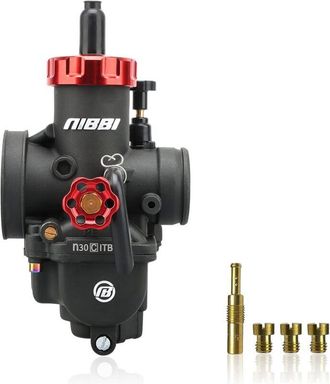 Elle Carburador De Repuesto De Alto Rendimiento Nibbi Pe30 Mm Con Boquilla