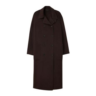 Filippa K Dames, Mantels, Bruin, Maat: XL Wol