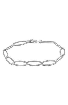 Delmar Oval Link Bracelet in Silver at Nordstrom Rack
