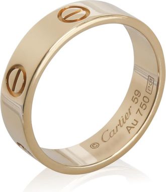 Cartier Pre-Owned Cartier Yellow Gold Love Ring