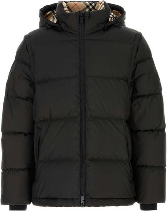 Burberry Black Polyester Down Jacket