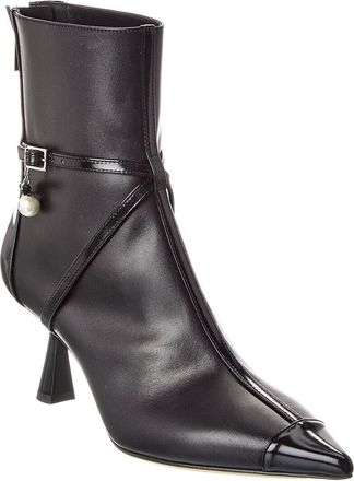 Jimmy Choo London Aren Ab 65 Leather Bootie