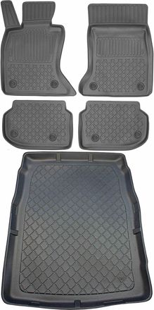 OEM Juego De Alfombrillas Para Coche Y Maletero Para Bmw Serie 5 F10 Sed&aacute;n (marzo De 2010 A 2013)