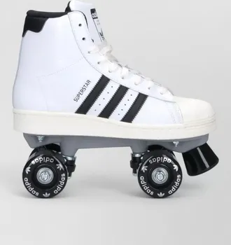 adidas leather high top sneakers