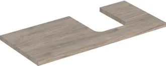 Keramag Keramag - Placa De Lavabo Geberit One, Recortable A La Derecha, Para Lavabo