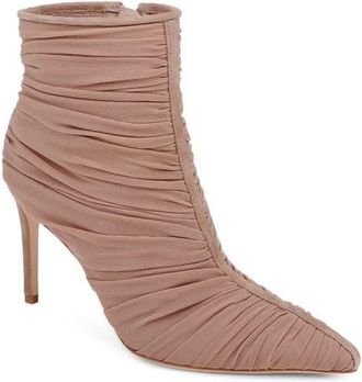 L'agence Fulton Bootie in Cappuccino Mesh at Nordstrom, Size 5.5